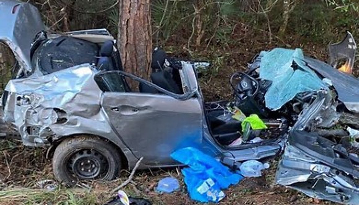 Injured Person Airlifted From Seven Hills Violent Crash