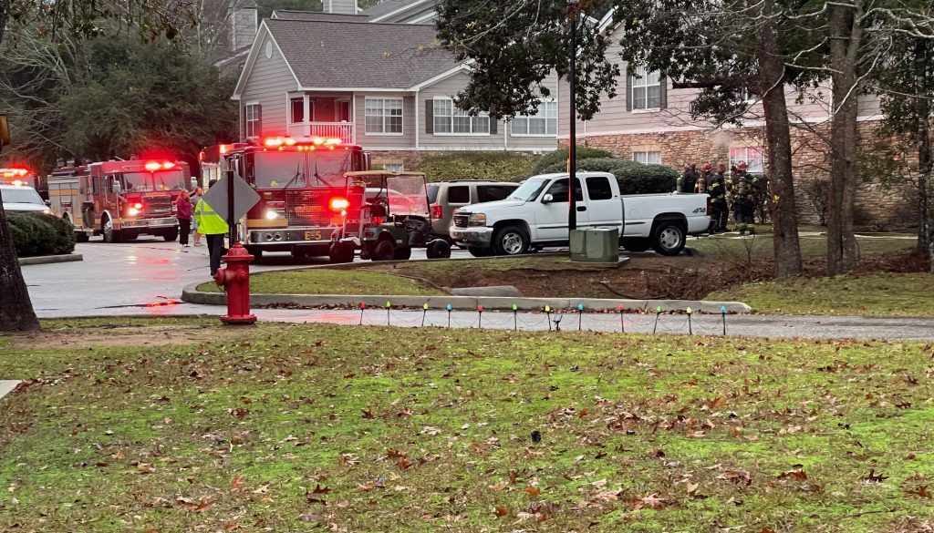 Daphne Fire Department Responds to Apartment Fire
