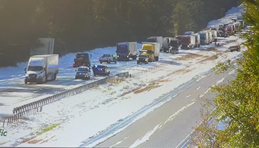 Snow Has Stopped, Sun is Shining, But I-10 Remains a Mess