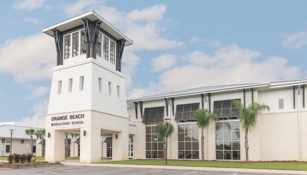 Orange Beach Middle and High School Wins 2024 Safe Schools Award