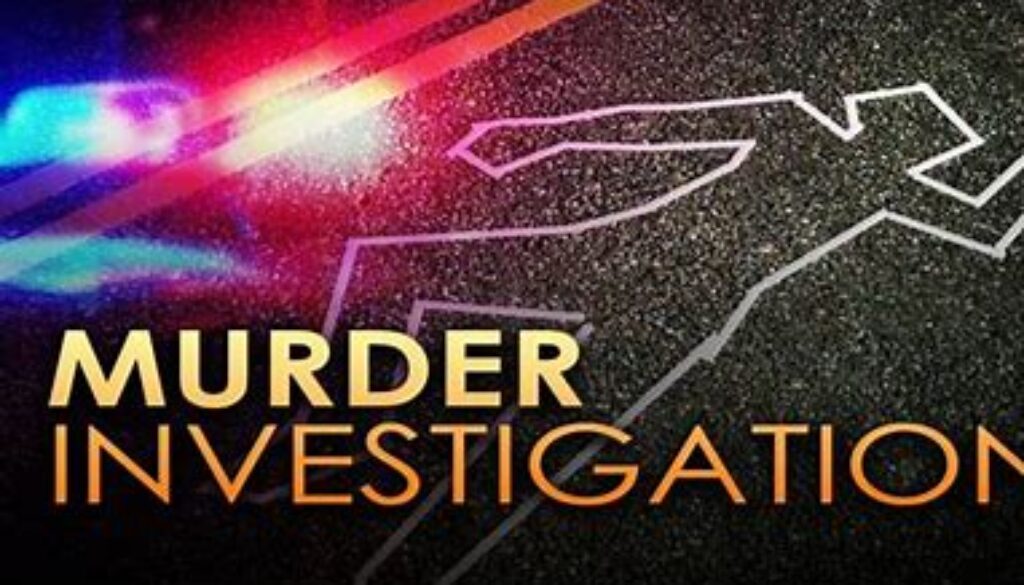 Mobile Police Conducting Homicide Investigation