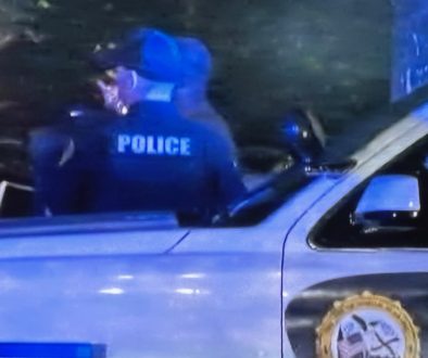 Police Officers Catch Burglar Red-Handed