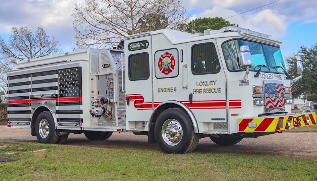 Firefighters Respond to Structure Fire in Loxley