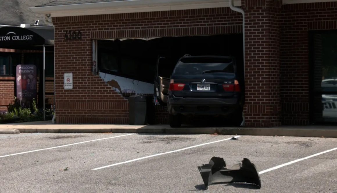 Driver Injured After Crashing Into Remington College