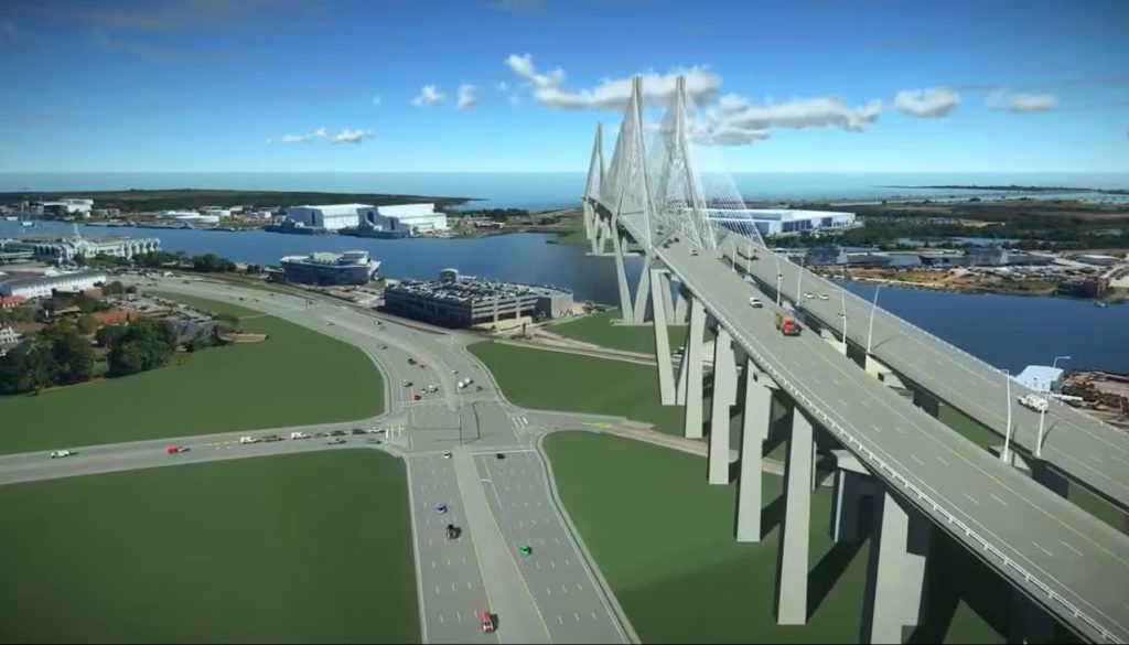 Mobile River Bridge Project Currently Testing Foundation Capacity