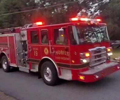 Mobile Fire Truck Involved in Crash