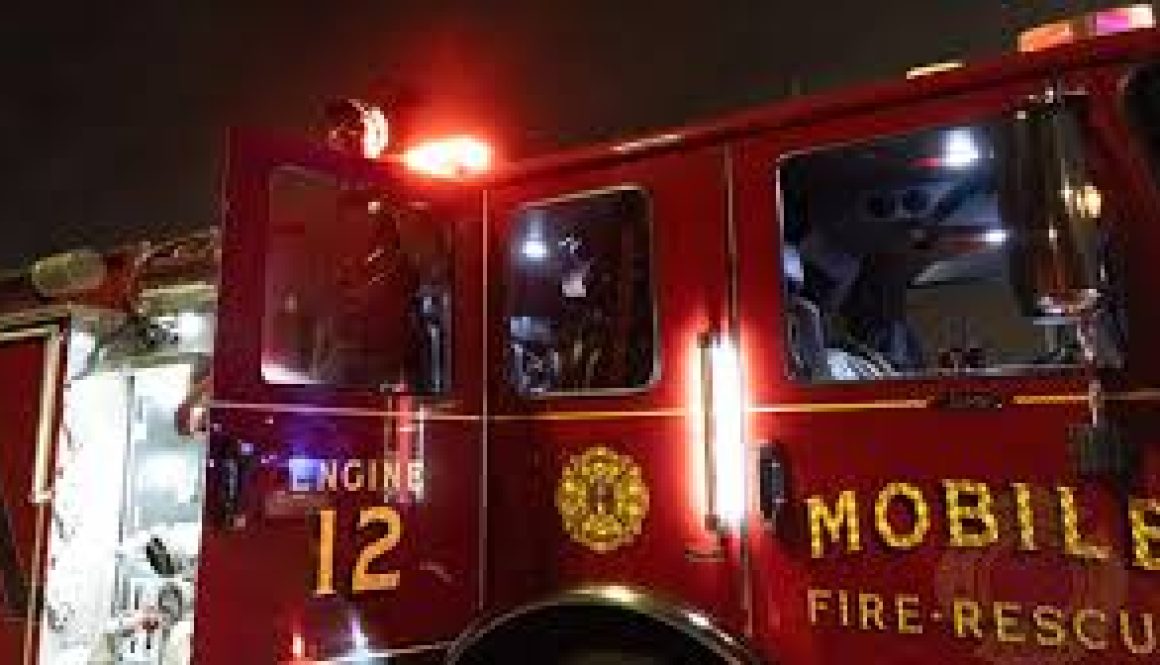 Mobile Fire-Rescue Respond to Church Fire