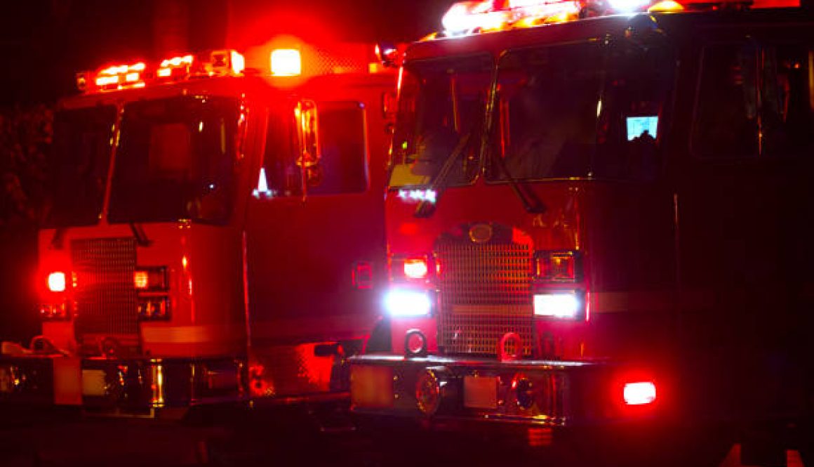Rural Baldwin County Fire Departments Battle Woods and Structure Fire