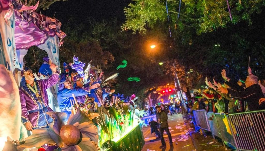 Police Report Large Crowds for Friday’s Mardi Gras Parades-Multiple Arrests