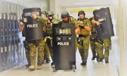 Emergency Responders Practice For Active Shooter Incident