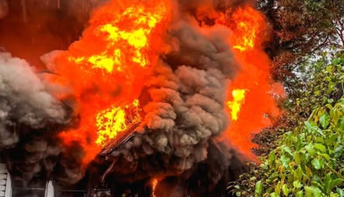 Mobile Firefighters Battled Heavily Involved House Fire Saturday