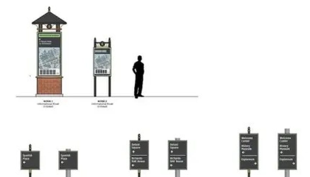 Mobile Upgrades Wayfinding Signs for Landmarks and Attractions