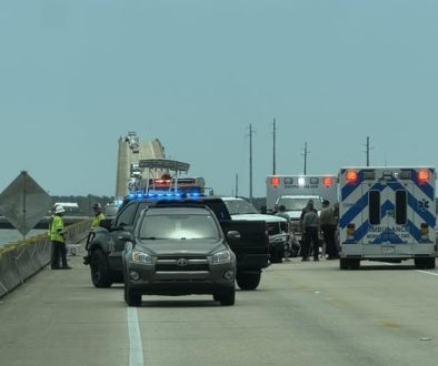 Three Injured in Dauphin Island Bridge Wreck