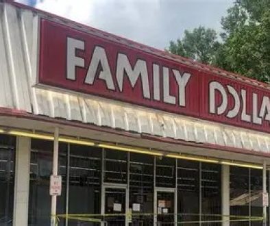 Mobile Police Investigating a Robbery at Family Dollar