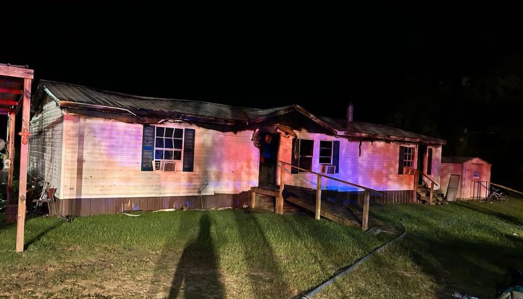 House Explosion-Fire Kills Man Smoking Near Oxygen Tank