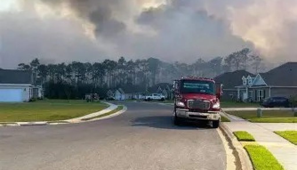 Smoke Blowing in From Mississippi Wildfire Had Local Firefighters Hunting the Source
